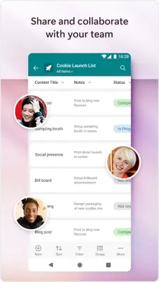 Microsoft Lists android App screenshot 5